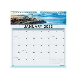 2023 AT-A-GLANCE Landscape 12" X 12" Monthly Wall Calendar (88200-23)