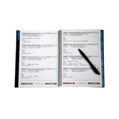 RE-FOCUS THE CREATIVE OFFICE 7.5" X 10" Large Password Keeper Book, Black (10004.5) 6 RE-FOCUS THE CREATIVE OFFICE 7.5" X 10" Large Password Keeper Book, Black (10004.5) -Bostich Shop sp165308846 s7