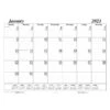 2023 House Of Doolittle 17" X 22" Monthly Desk Pad Calendar Refill, Black-on-white (126-23) -Bostich Shop sp165415830 s7