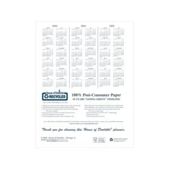 2023-2024 House Of Doolittle 8.5" X 11" Monthly Planner, Black (2620-02-23) -Bostich Shop sp165496686 s7