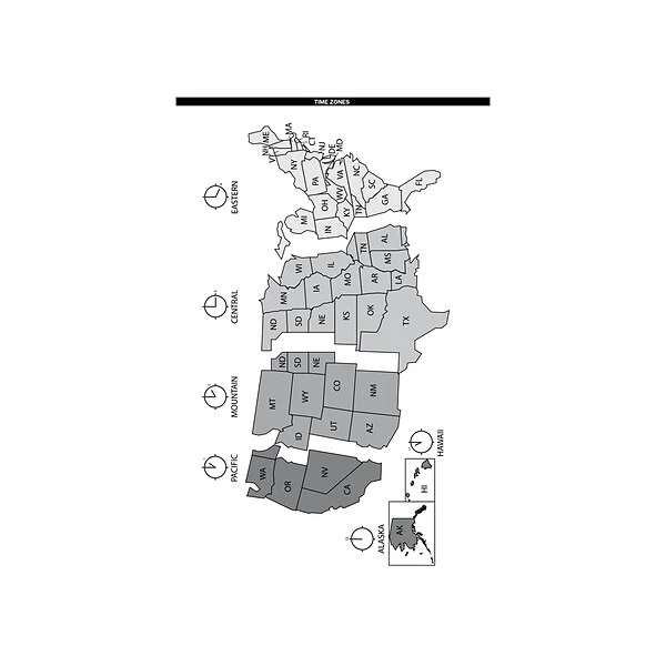 2023 House Of Doolittle 5" X 8" Weekly Appointment Planner, Black (278-02-23) 7 2023 House Of Doolittle 5" X 8" Weekly Appointment Planner, Black (278-02-23) - Image 5