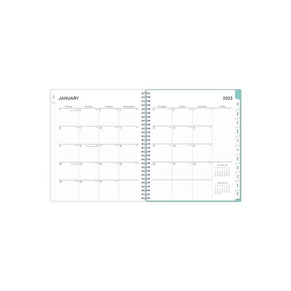 2023 Blue Sky Chloe 8" X 10" Monthly Planner, Ombre Blue (140194) 3 2023 Blue Sky Chloe 8" X 10" Monthly Planner, Ombre Blue (140194)