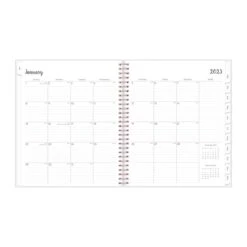 2023 Blue Sky Joselyn 8" X 10" Monthly Planner, Rosy Pink (110395-23)