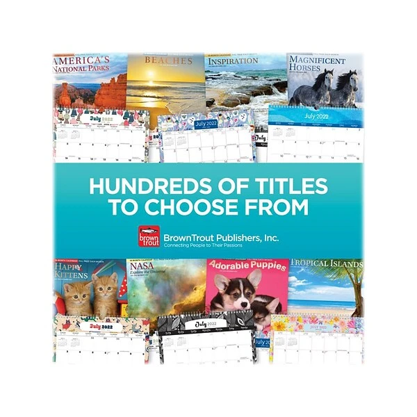 2022-2023 BrownTrout Bonnie Marcus 12" X 12" Monthly Wall Calendar (9781975450403) 4 2022-2023 BrownTrout Bonnie Marcus 12" X 12" Monthly Wall Calendar (9781975450403) - Image 2