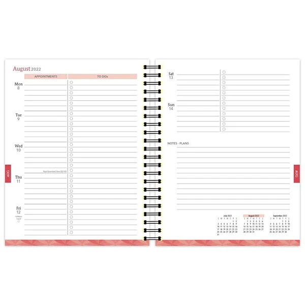 2022-2023 Plato Fresh From The Garden 6" X 7.75" Weekly Desk Planner, Multicolor (9781975450359) 5 2022-2023 Plato Fresh From The Garden 6" X 7.75" Weekly Desk Planner, Multicolor (9781975450359) - Image 3