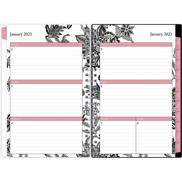 2023 Blue Sky Analeis 5" X 8" Weekly & Monthly Planner, Black/White (100003-23) 3 2023 Blue Sky Analeis 5" X 8" Weekly & Monthly Planner, Black/White (100003-23)