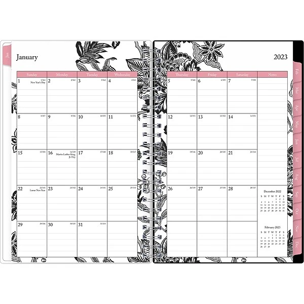 2023 Blue Sky Analeis 5" X 8" Weekly & Monthly Planner, Black/White (100003-23) 4 2023 Blue Sky Analeis 5" X 8" Weekly & Monthly Planner, Black/White (100003-23) - Image 2