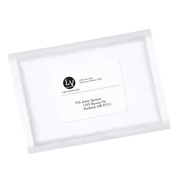 Avery EcoFriendly Laser/Inkjet Shipping Labels, 3-1/3" X 4", White, 6 Labels/Sheet, 100 Sheets/Box (48464) 3 Avery EcoFriendly Laser/Inkjet Shipping Labels, 3-1/3" X 4", White, 6 Labels/Sheet, 100 Sheets/Box (48464)