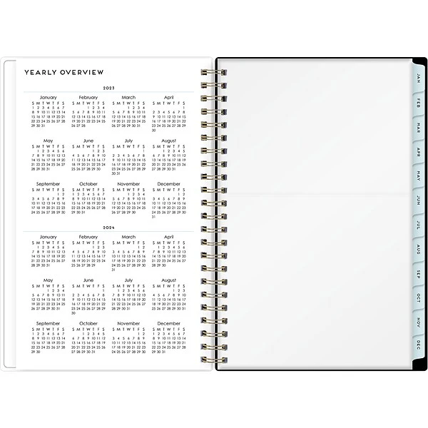 2023 Blue Sky Baccara Dark 5" X 8" Weekly & Monthly Planner, Multicolor (110212-23) 5 2023 Blue Sky Baccara Dark 5" X 8" Weekly & Monthly Planner, Multicolor (110212-23) - Image 3