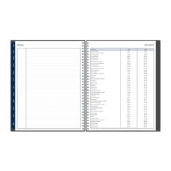 2023 Blue Sky Passages 8.5" X 11.14" Weekly & Monthly Appointment Book, Charcoal Gray (100009-23) 15 2023 Blue Sky Passages 8.5" X 11.14" Weekly & Monthly Appointment Book, Charcoal Gray (100009-23) -Bostich Shop sp171560291 s7