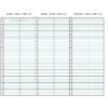 2024 Medical Arts Press® 8 1/2" X 11" 2 Column Weekly Appointment Log, Black (3109424)