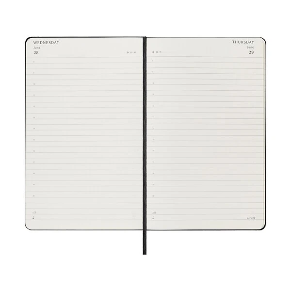 2023 Moleskine 5" X 8.25" Daily & Monthly Planner, Black (8056420859560) 6 2023 Moleskine 5" X 8.25" Daily & Monthly Planner, Black (8056420859560) - Image 4