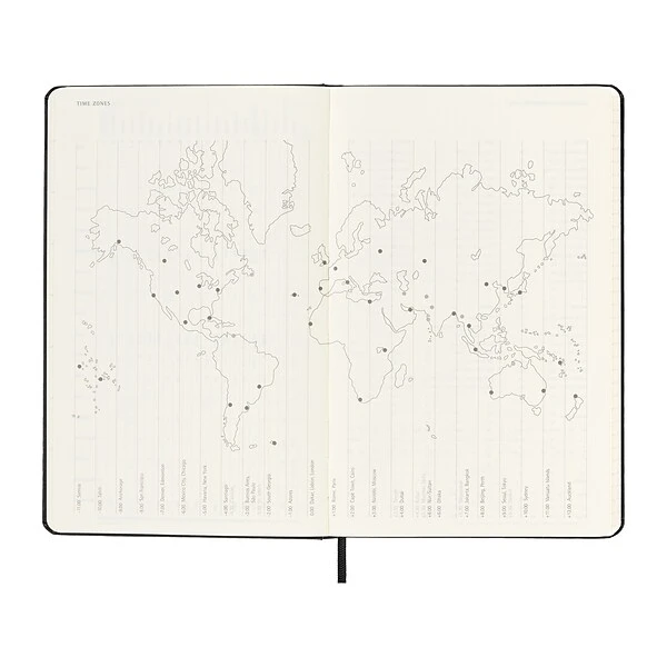 2023 Moleskine 5" X 8.25" Daily & Monthly Planner, Black (8056420859560) 8 2023 Moleskine 5" X 8.25" Daily & Monthly Planner, Black (8056420859560) - Image 6
