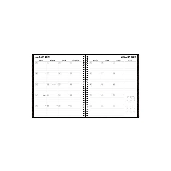 2023 Blue Sky Aligned 9" X 11" Monthly Planner, Black (123849-23) 3 2023 Blue Sky Aligned 9" X 11" Monthly Planner, Black (123849-23)