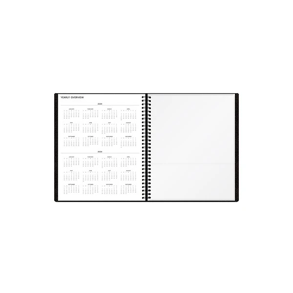 2023 Blue Sky Aligned 9" X 11" Monthly Planner, Black (123849-23) 4 2023 Blue Sky Aligned 9" X 11" Monthly Planner, Black (123849-23) - Image 2