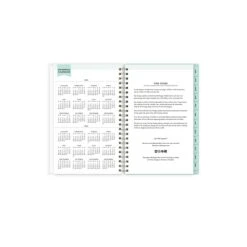 2023 Blue Sky Day Designer Secret Garden Mint 5" X 8" Weekly & Monthly Planner, Multicolor (140103-23) 10 2023 Blue Sky Day Designer Secret Garden Mint 5" X 8" Weekly & Monthly Planner, Multicolor (140103-23) -Bostich Shop sp173971852 s7