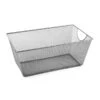 Design Ideas 33 Qt. Mesh Zip Box, Silver (351499) -Bostich Shop sp17707137 s7