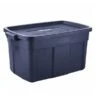 Rubbermaid Roughneck 124 Quart Latching Lid Storage Tote, Dark Indigo Metallic (RMRT310000) -Bostich Shop sp177317309 s7