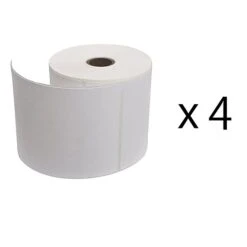 Vangoddy Industrial Thermal Labels, 4" X 6", White, 250 Labels/Roll, 4 Rolls/Pack, 1000 Labels/Box (PT_000000930) -Bostich Shop sp19967703 s7