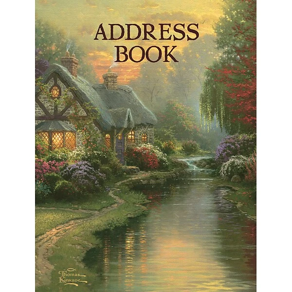 Lang A Quiet Evening 6-1/2" X 8-1/2" Address Book, Multicolor (1013242) 3 Lang A Quiet Evening 6-1/2" X 8-1/2" Address Book, Multicolor (1013242)