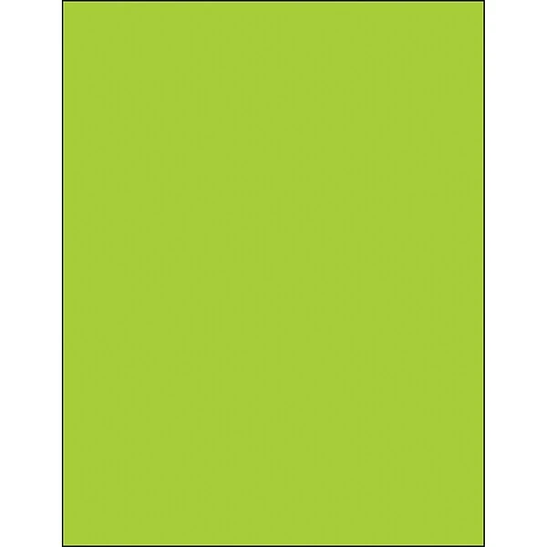 Tape Logic® Removable Rectangle Laser Labels, 8 1/2" X 11", Fluorescent Green, 100/Case (LL420GN) 3 Tape Logic® Removable Rectangle Laser Labels, 8 1/2" X 11", Fluorescent Green, 100/Case (LL420GN)