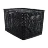 Plastic Weave Bin; Black, Large -Bostich Shop sp36180570 s7