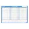 AT-A-GLANCE 90-120 Day 24"H X 36"W Dry Erase Monthly Wall Calendar, Reversible, Blue (PM239 28) -Bostich Shop sp40285806 s7
