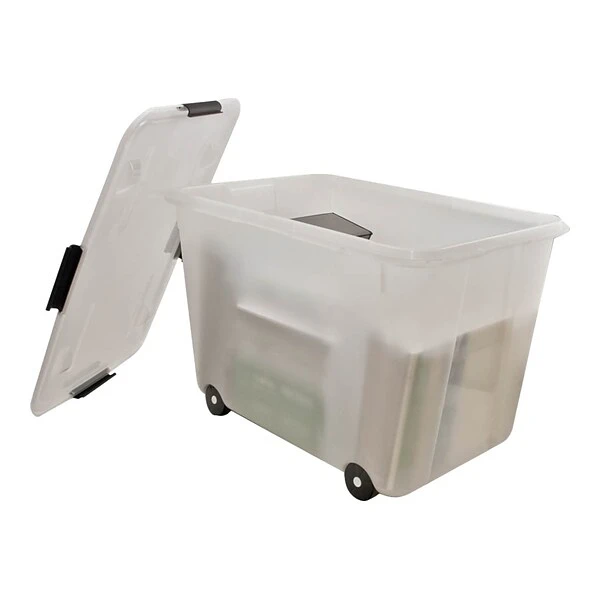 Advantus 60 Quart Storage Box, Clear (34009) 4 Advantus 60 Quart Storage Box, Clear (34009) - Image 2