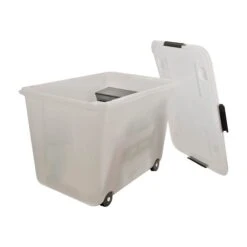 Advantus 60 Quart Storage Box, Clear (34009) 7 Advantus 60 Quart Storage Box, Clear (34009) -Bostich Shop sp40890040 s7