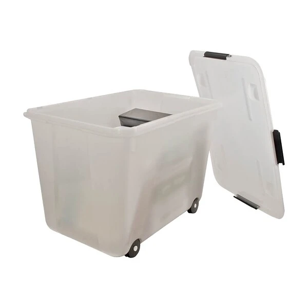 Advantus 60 Quart Storage Box, Clear (34009) 5 Advantus 60 Quart Storage Box, Clear (34009) - Image 3