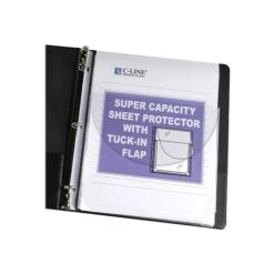 C-Line Heavy Weight Sheet Protectors, 8-1/2" X 11", Clear, 10/Pack (61027)