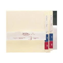 Smead Seal & View Label Protectors, 8" X 1-11/16", Clear, 100/Pack (67608) -Bostich Shop sp42125193 s7