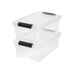 Iris Stack & Pull Stackable, Clear, 6/Carton (100300) 13 Iris Stack & Pull Stackable, Clear, 6/Carton (100300) -Bostich Shop sp42716381 s7
