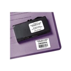 Avery Durable Laser Identification Labels, 1 1/4" X 1 3/4", White, 1600 Labels Per Pack (6576) -Bostich Shop sp43812562 s7