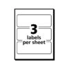 Avery Laser/Inkjet Multipurpose Labels, 1 1/2" X 3", White, 3/Sheet, 50 Sheets/Pack (5440) 2 Avery Laser/Inkjet Multipurpose Labels, 1 1/2" X 3", White, 3/Sheet, 50 Sheets/Pack (5440) -Bostich Shop sp43838280 s7