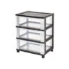 Iris® Wide Rolling Cart; 3-Drawer 1 Iris® Wide Rolling Cart; 3-Drawer -Bostich Shop sp44851167 s7