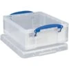 Really Useful Box® 8.1 Liter Snap Lid Storage Bin, Clear, 5/Pack (8.1LC-PK5C) 2 Really Useful Box® 8.1 Liter Snap Lid Storage Bin, Clear, 5/Pack (8.1LC-PK5C) -Bostich Shop sp45440766 s7