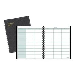 AT-A-GLANCE Teacher's Planner, 8 1/4" X 10 7/8", Weekly Planner, Black (8015505)