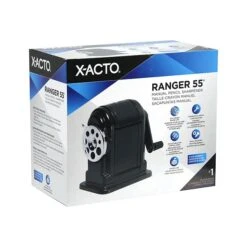 X-ACTO Ranger 55 Manual Pencil Sharpener, Black (1001) -Bostich Shop sp45444382 s7