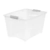 Iris Stack & Pull 54 Qt. Latch Lid Storage Bin, Clear (100243) 1 Iris Stack & Pull 54 Qt. Latch Lid Storage Bin, Clear (100243) -Bostich Shop sp45446651 s7