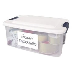 Avery White Printable Removable Self-Adhesive MultiUse ID Label, 4"(H) X 6"(W), 40/Pack (05454)