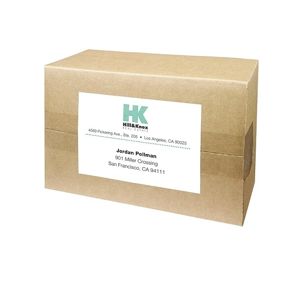 Avery White Printable Removable Self-Adhesive MultiUse ID Label, 4"(H) X 6"(W), 40/Pack (05454) 4 Avery White Printable Removable Self-Adhesive MultiUse ID Label, 4"(H) X 6"(W), 40/Pack (05454) - Image 2