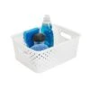 Simplify Small Resin Wicker Storage Bin, White (25167-WHITE) 1 Simplify Small Resin Wicker Storage Bin, White (25167-WHITE) -Bostich Shop sp4765258 s7