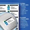 Avery Laser/Inkjet Identification Labels, 1 1/4" X 1 3/4", White, 32/Sheet, 15 Sheets/Pack (6570) 2 Avery Laser/Inkjet Identification Labels, 1 1/4" X 1 3/4", White, 32/Sheet, 15 Sheets/Pack (6570) -Bostich Shop sp57018314 s7