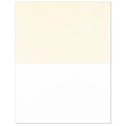 JAM Paper Laser/Inkjet Shipping Labels, 5 1/2" X 8 1/2", White, 2 Labels/Sheet, 25 Sheets/Pack (359430339)