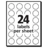 Avery Laser/Inkjet Color Coding Labels, 3/4" Dia., Red, 1008 Labels Per Pack (5466) -Bostich Shop sp75153402 s7