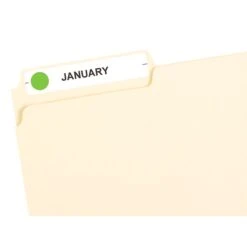Avery Hand Written Color Coding Labels, 1/2" Dia., Neon Green, 60/Sheet, 14 Sheets/Pack (5052) 7 Avery Hand Written Color Coding Labels, 1/2" Dia., Neon Green, 60/Sheet, 14 Sheets/Pack (5052) -Bostich Shop sp75153427 s7