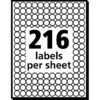 Avery See-Through Color Coding Labels, 1/4" Diameter, Translucent Assorted Colors, 864 Labels/Pack (5796) 1 Avery See-Through Color Coding Labels, 1/4" Diameter, Translucent Assorted Colors, 864 Labels/Pack (5796) -Bostich Shop sp75153507 s7