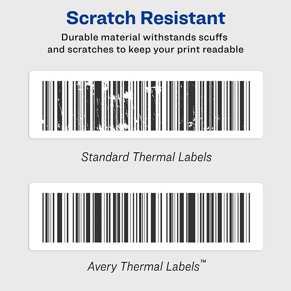 Avery Thermal Shipping Labels, 4" X 6", White, 220 Labels/Roll, 4 Rolls/Box (4157) 7 Avery Thermal Shipping Labels, 4" X 6", White, 220 Labels/Roll, 4 Rolls/Box (4157) - Image 5