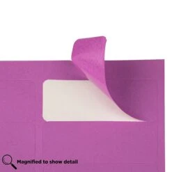JAM Paper Laser/Inkjet Mailing Address Label, 1" X 2 5/8", Purple, 30 Labels/Sheet, 4 Sheets/Pack (302725788) -Bostich Shop sp87119617 s7